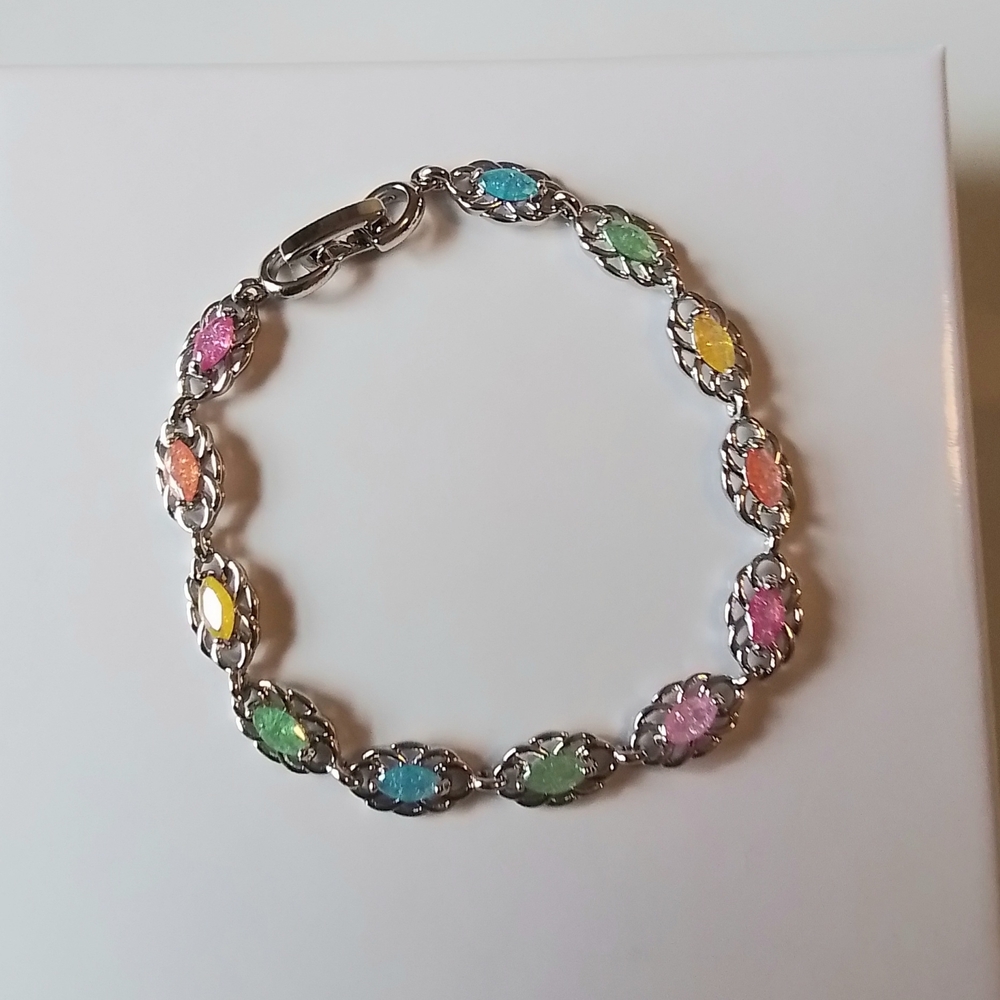 Multicolor Galaxy Candy Bracelet